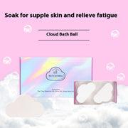 Rainbow Clouds Bath Salt Gift Box Bubble Sea Salt Exfoliating