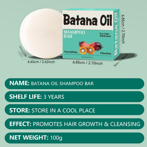 Herbal Fragrance Handmade Batana oil Shampoo Soap