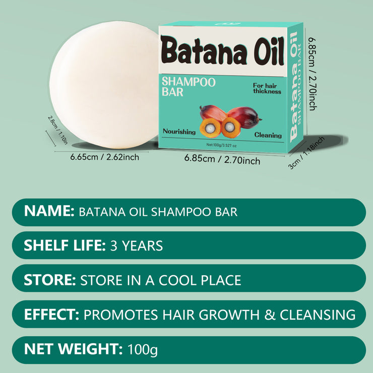 Herbal Fragrance Handmade Batana oil Shampoo Soap