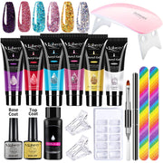 Nail Art Crystal Extension Gel Set